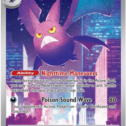 Crobat 093/086 Illustration Rare Chaos Rising Pokemon Card