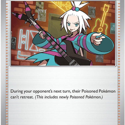 Roxie's Performance 081/086 Reverse Holo Chaos Rising Pokemon Card