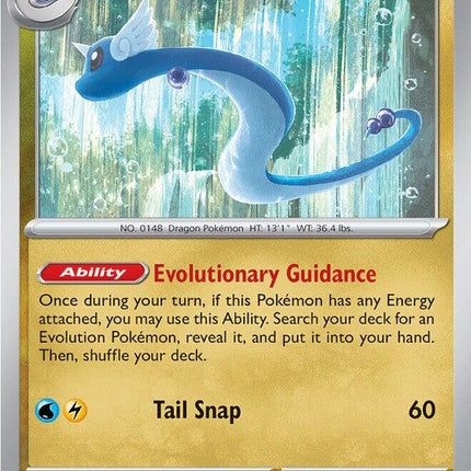 Dragonair 151/217 Love Ball Reverse Holo Ascended Heroes Pokemon Card
