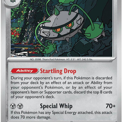 Ferrothorn 063/086 Reverse Holo Chaos Rising Pokemon Card