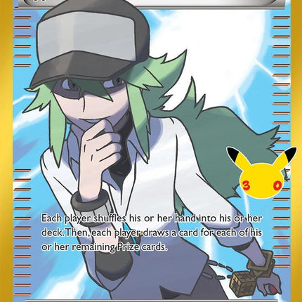 N 101/101 30th Anniversary Classic Collection Holo 30th Celebration Pokemon Card