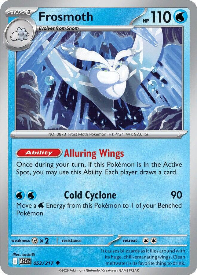 Frosmoth 053/217 Non-Holo Ascended Heroes Pokemon Card