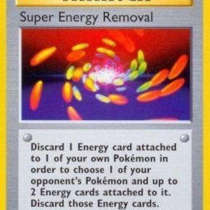 Super Energy Removal 79/102 Rare Base Set Shadowless Pokemon Card