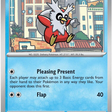 Delibird 018/086 Reverse Holo Chaos Rising Pokemon Card