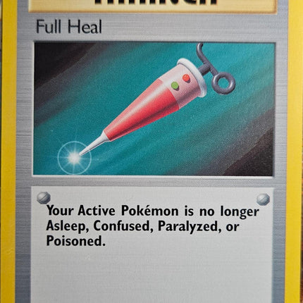 Full Heal 82/102 Uncommon Base Set 4th Print 1999–2000 Pokemon Card