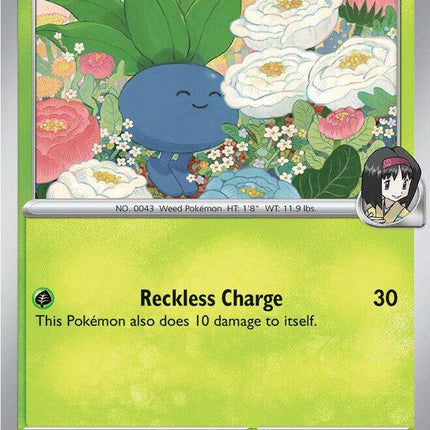 Erika's Oddish 001/217 Poké Ball Reverse Holo Ascended Heroes Pokemon Card