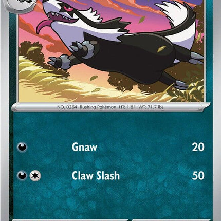 Galarian Linoone 131/217 Energy Pattern Reverse Holo Ascended Heroes Pokemon Card
