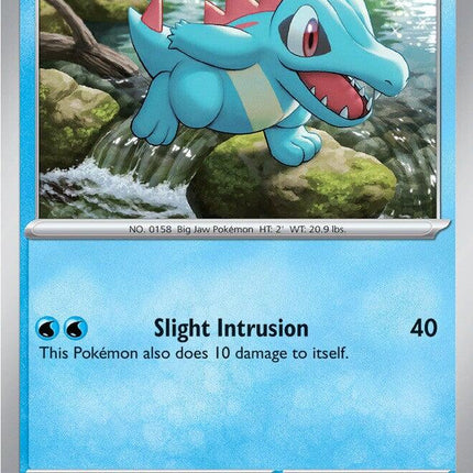 Totodile 041/217 Energy Pattern Reverse Holo Ascended Heroes Pokemon Card