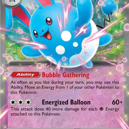 Azumarill ex 084/217 Double Rare Ascended Heroes Pokemon Card