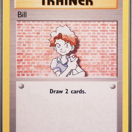 Bill 91/102 Common Base Set 4th Print 1999–2000 Pokemon Card