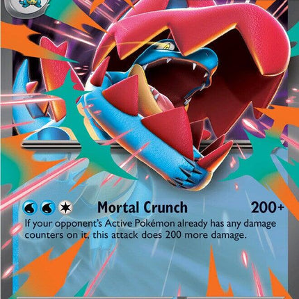 Mega Feraligatr ex 043/217 Double Rare Ascended Heroes Pokemon Card