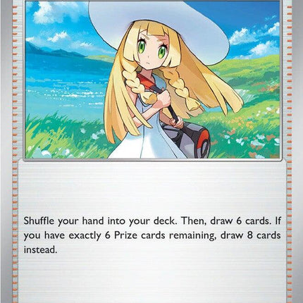 Lillie's Determination 192/217 Reverse Holo Ascended Heroes Pokemon Card