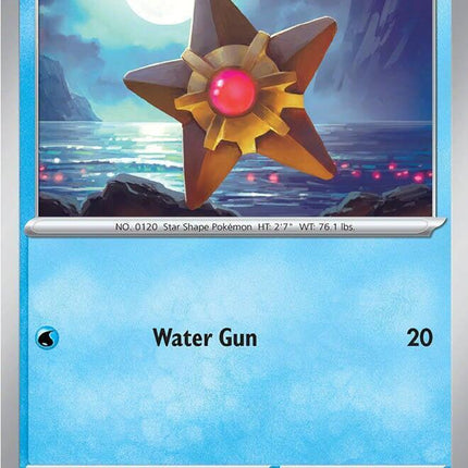 Staryu 020/088 Reverse Holo Perfect Order Pokemon Card