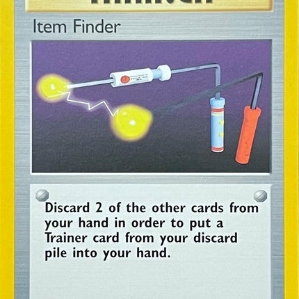 Item Finder 74/102 Rare Base Set 4th Print 1999–2000 Pokemon Card
