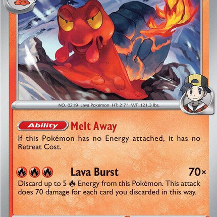 Ethan's Magcargo 024/217 Holo Ascended Heroes Pokemon Card