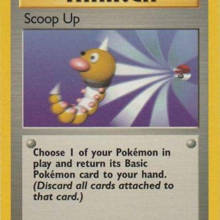 Scoop Up 78/102 Rare Base Set Unlimited Pokemon Card