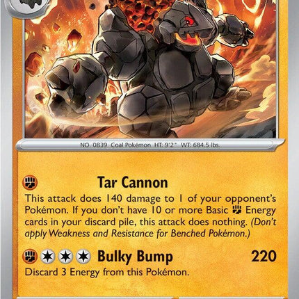 Coalossal 120/217 Dusk Ball Reverse Holo Ascended Heroes Pokemon Card
