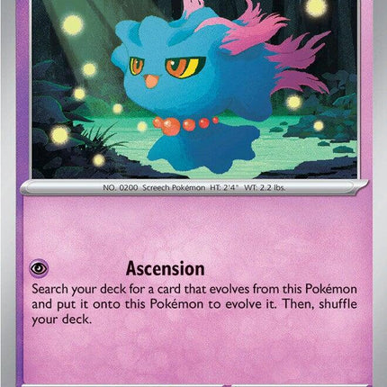 Misdreavus 085/217 Dusk Ball Reverse Holo Ascended Heroes Pokemon Card
