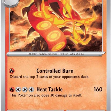 Centiskorch 010/084 Reverse Holo Pitch Black Pokemon Card