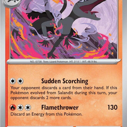 Salazzle 035/217 Non-Holo Ascended Heroes Pokemon Card
