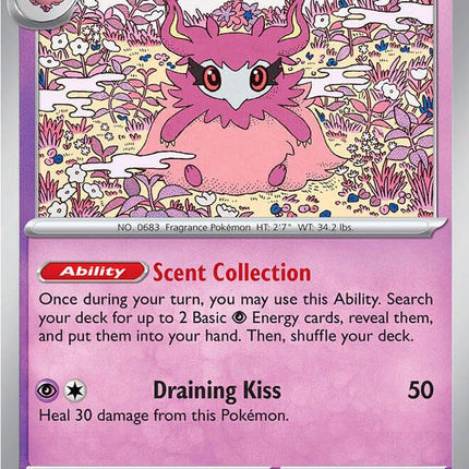 Aromatisse 036/088 Reverse Holo Perfect Order Pokemon Card