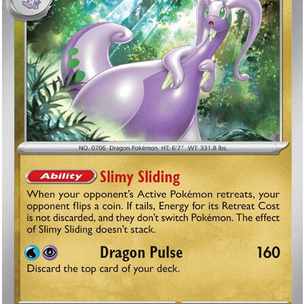 Goodra 068/086 Reverse Holo Chaos Rising Pokemon Card