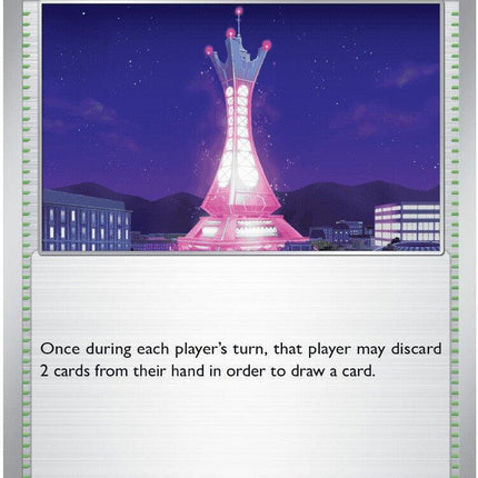 Prism Tower 080/086 Reverse Holo Chaos Rising Pokemon Card