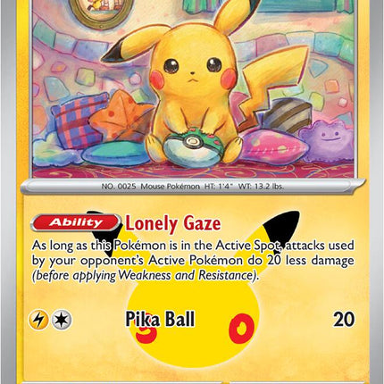 Pikachu 028/128 Pikachu 06/30 Anniversary Holo 30th Celebration Pokemon Card
