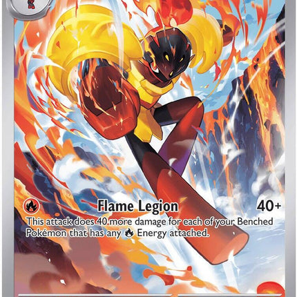 Armarouge 086/084 Illustration Rare Pitch Black Pokemon Card