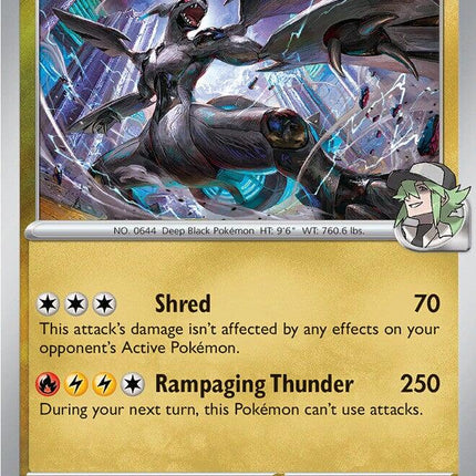 N's Zekrom 155/217 Poké Ball Reverse Holo Ascended Heroes Pokemon Card