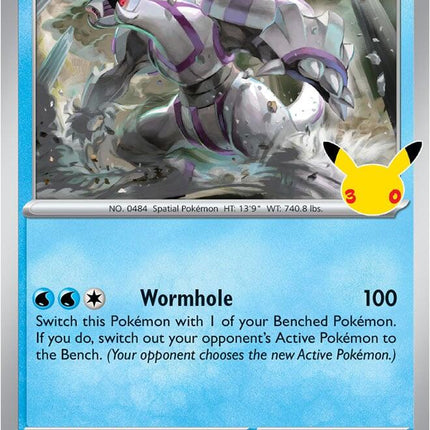 Palkia 020/128 Anniversary Holo 30th Celebration Pokemon Card