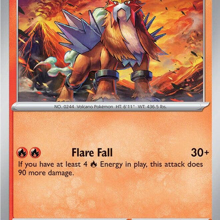 Entei 025/217 Holo Ascended Heroes Pokemon Card