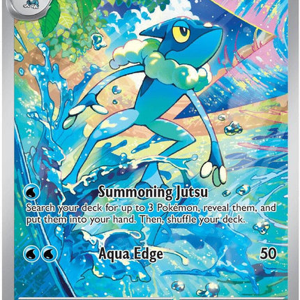 Frogadier 089/086 Illustration Rare Chaos Rising Pokemon Card