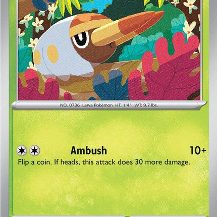 Grubbin 017/217 Non-Holo Ascended Heroes Pokemon Card