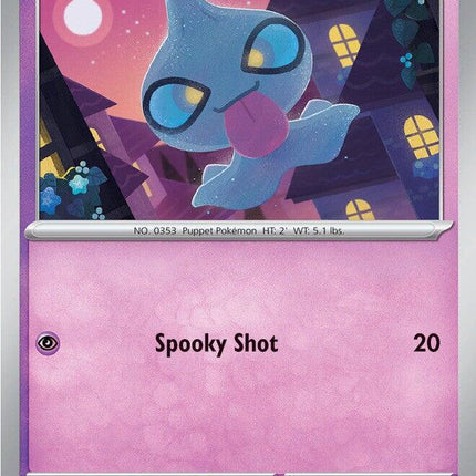 Shuppet 090/217 Dusk Ball Reverse Holo Ascended Heroes Pokemon Card