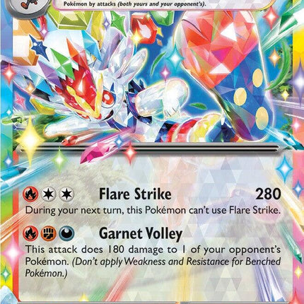 Cinderace ex 038/217 Double Rare Ascended Heroes Pokemon Card