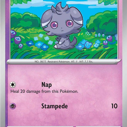 Espurr 033/088 Reverse Holo Perfect Order Pokemon Card