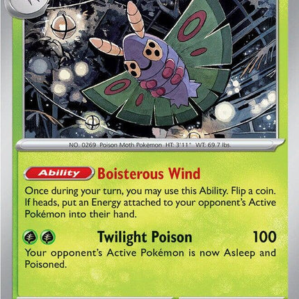 Dustox 015/217 Non-Holo Ascended Heroes Pokemon Card