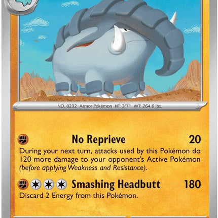 Donphan 045/086 Reverse Holo Chaos Rising Pokemon Card
