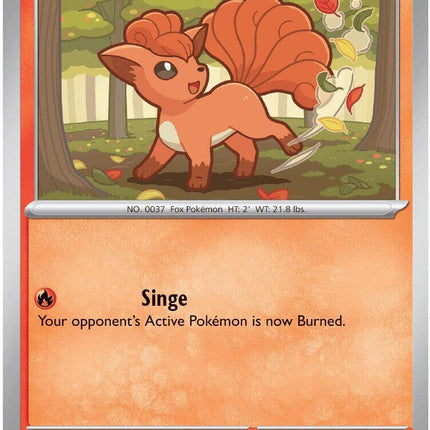 Vulpix 008/086 Reverse Holo Chaos Rising Pokemon Card