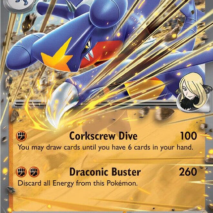 Cynthia's Garchomp ex 111/217 Double Rare Ascended Heroes Pokemon Card