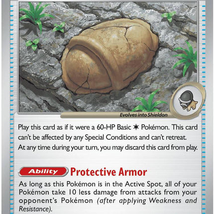 Antique Armor Fossil 072/084 Reverse Holo Pitch Black Pokemon Card