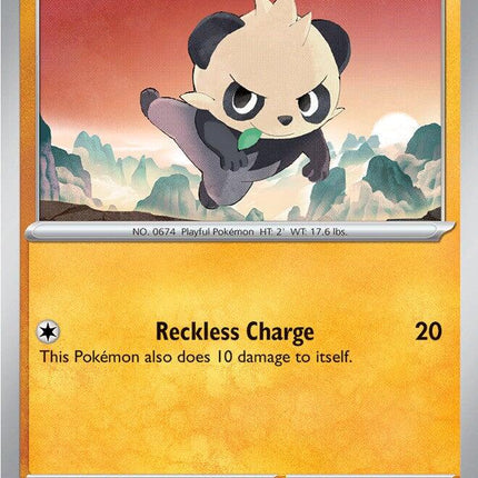 Pancham 115/217 Energy Pattern Reverse Holo Ascended Heroes Pokemon Card