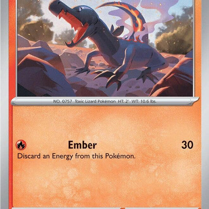 Salandit 034/217 Quick Ball Reverse Holo Ascended Heroes Pokemon Card