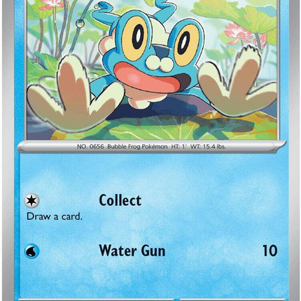 Froakie 020/086 Reverse Holo Chaos Rising Pokemon Card