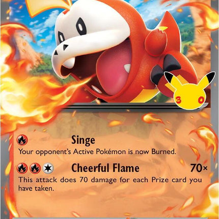 Fuecoco ex 015/128 Double Rare 30th Celebration Pokemon Card