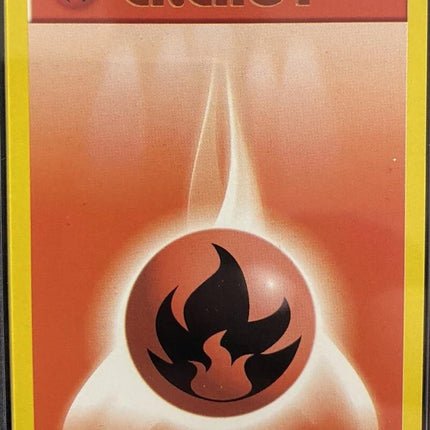 Fire Energy 98/102 Energy Base Set 4th Print 1999–2000 Pokemon Card