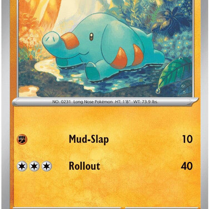 Phanpy 044/086 Reverse Holo Chaos Rising Pokemon Card