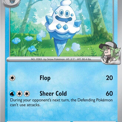N's Vanillish 050/217 Energy Pattern Reverse Holo Ascended Heroes Pokemon Card