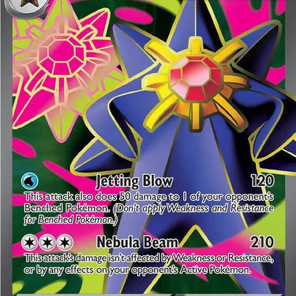 Mega Starmie ex 102/088 Ultra Rare Perfect Order Pokemon Card